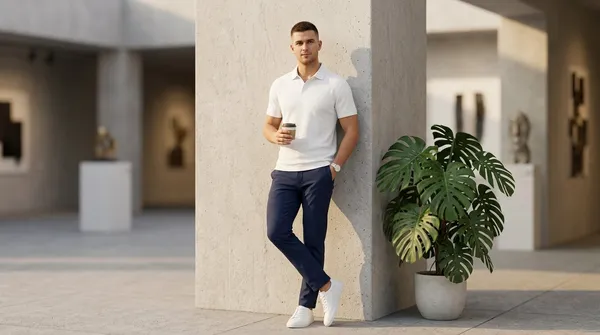 Imported_White_Wrinkle_Free_Soft-Cool-Touch_Polo_T-Shirt_For_Men