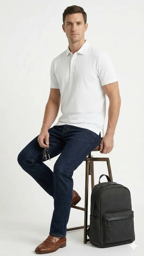 Imported_White_Wrinkle_Free_Soft-Cool-Touch_Polo_T-Shirt_For_Men
