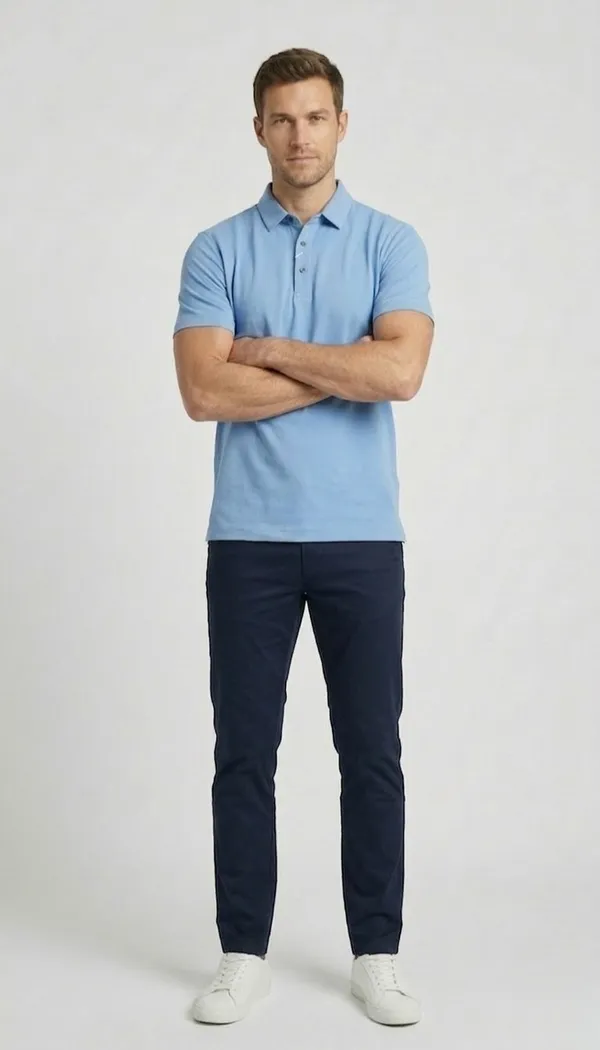 Imported_Sky_Blue_Wrinkle_Free_Soft-Cool-Touch_Polo_T-Shirt_For_Men