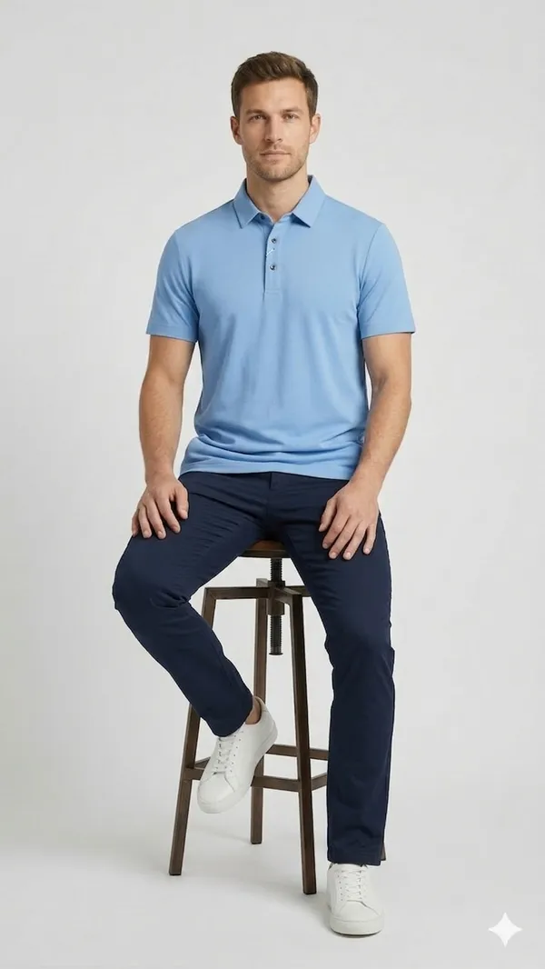Imported_Sky_Blue_Wrinkle_Free_Soft-Cool-Touch_Polo_T-Shirt_For_Men