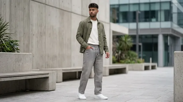 imported_baggy_Grey_Cotton_Denim_Relaxed_Fit_Jeans_For_Men
