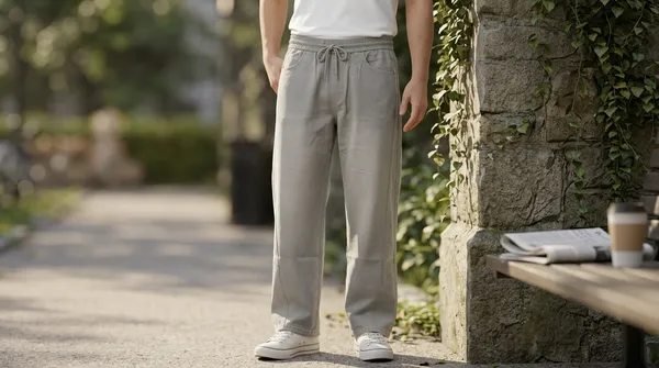 imported_baggy_Grey_Cotton_Denim_Relaxed_Fit_Jeans_For_Men
