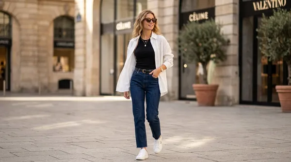 Imported_White_Lyocell_Tencel_Silk-Touch_Shirt_For_Women