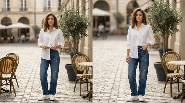 Imported_White_Lyocell_Tencel_Silk-Touch_Shirt_For_Women
