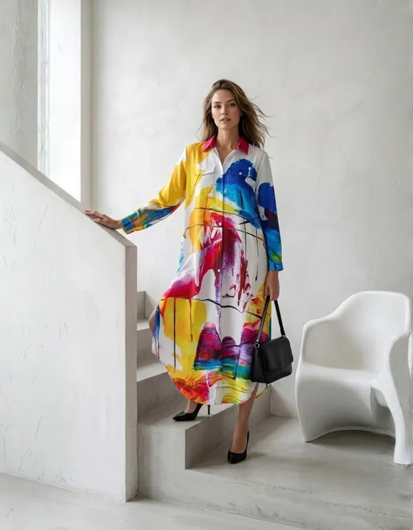 Imported_Multicolour_Ice-Silk_Satin_Abstract_Co-Ord_Set_For_Women