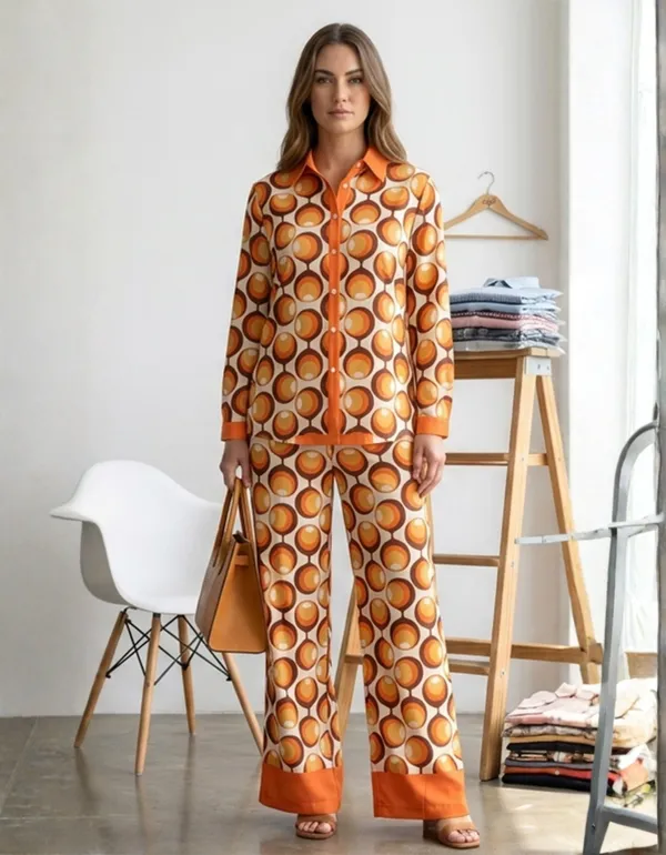 Imported_Orange_Ice-Silk_Satin_Paisley_Co-Ord_Set_For_Women