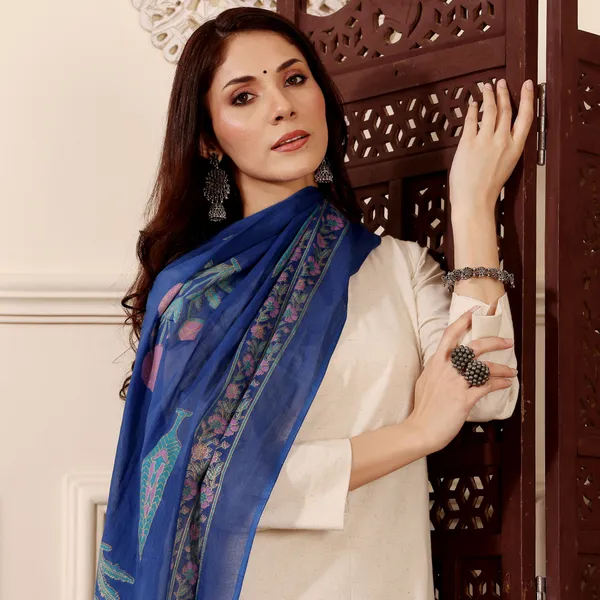 Neeva_store_Viscose_White_Color_Kurta_Suit_Set