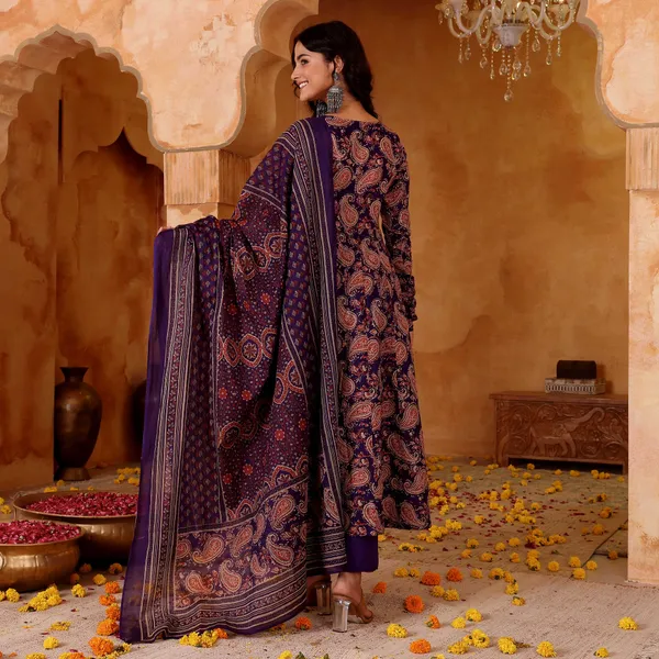 Neeva_store_Viscose_Multi_Color_Kurta_Suit_Set