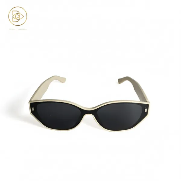 Korean_Premium_Quality_Women_Cat-Eye_Fashion_Sunglasses_with_Cream_Frame_&_Black_Lens_–_Trendy_UV_Protection_Shades_for_Everyday_Style."