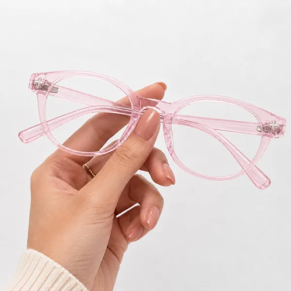 Premium_Pink_High_Quality_Zero_Power_Clear_View_Stylish_Trendy_Pink_Eyeglasses_for_Men_&_Women_Daily_Use