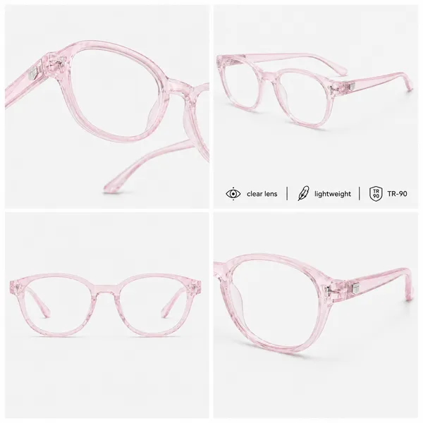 Premium_Pink_High_Quality_Zero_Power_Clear_View_Stylish_Trendy_Pink_Eyeglasses_for_Men_&_Women_Daily_Use