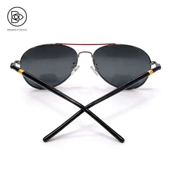 Black_Metal_Polarized_Aviator_Sunglasses_For_Unisex