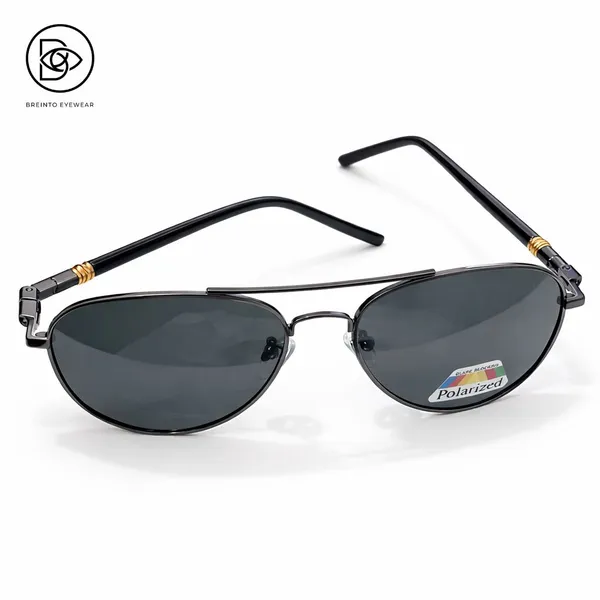 Black_Metal_Polarized_Aviator_Sunglasses_For_Unisex