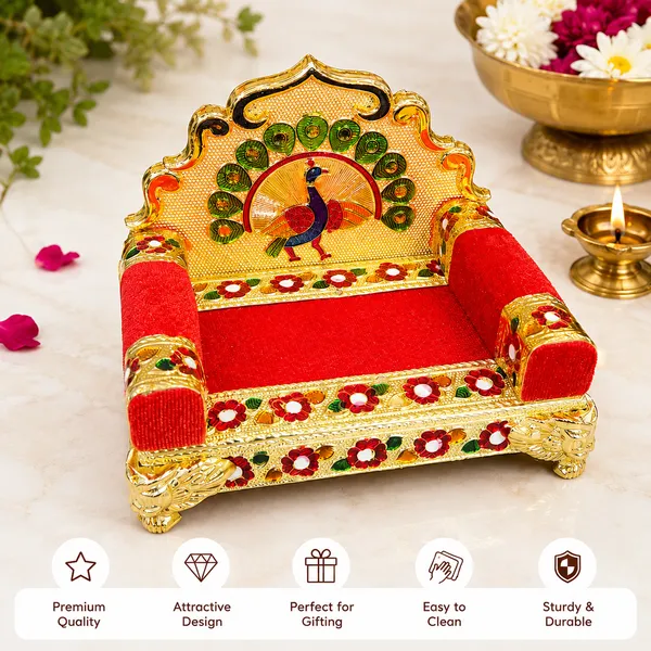 Lookart_Handicraft_Wooden_Laddu_Gopal_Meenakari_Singhasan_For_Pooja_Mandir_3No_Singhasan_Jhula_()