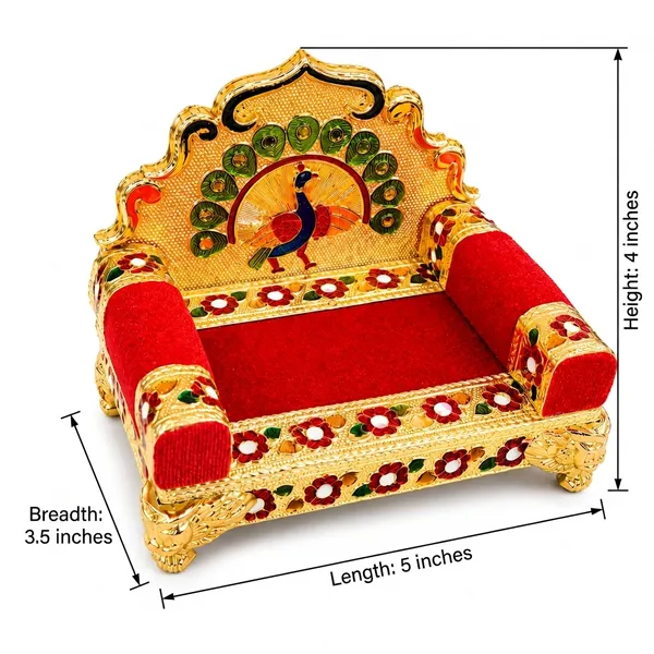 Lookart_Handicraft_Wooden_Laddu_Gopal_Meenakari_Singhasan_For_Pooja_Mandir_3No_Singhasan_Jhula_()
