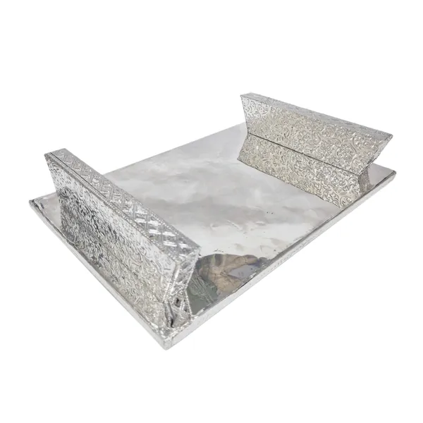 Balaji_Mart_Royal_Silver_Pooja_Chowki_Aluminium_All_Purpose_Chowki_(Silver,_Pack_Of_1)
