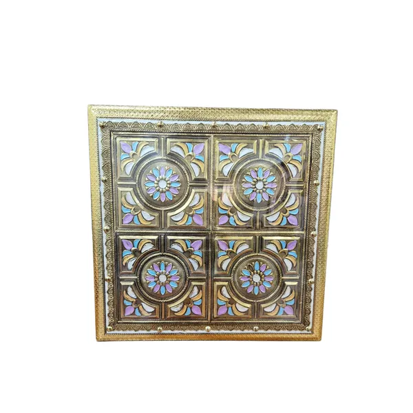 Decorative_Gold_Meenakari_Floral_Chowki_Stand