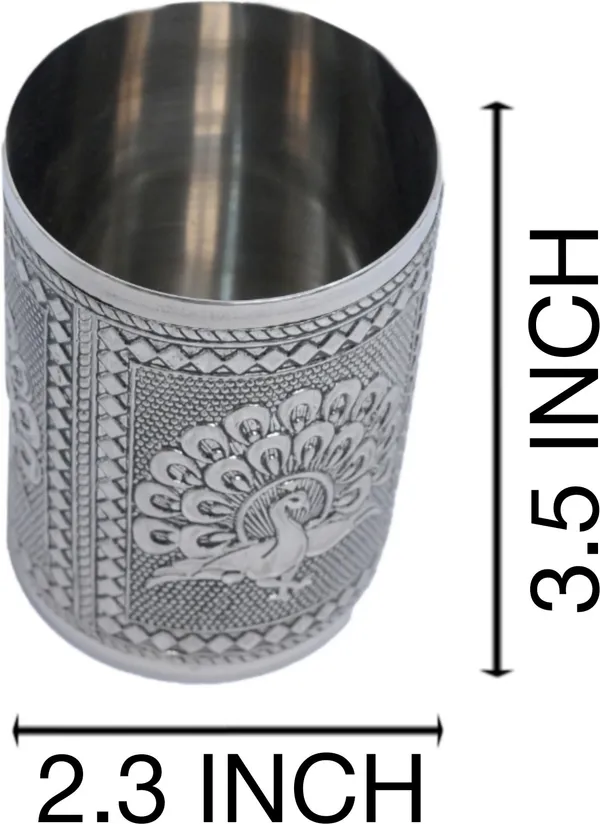 Balaji_Mart_(Pack_Of_6)_Bm-11.02_Glass_Set_Water/Juice_Glass_(300_Ml,_Steel,_Silver)