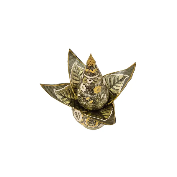 Gold_Tone_Brass_Decorative_Kalash_With_Ornate_Detailing