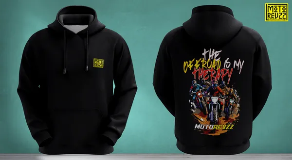 The_Offroad_Is_My_Therapy_Hoodie_For_Bikers_Black