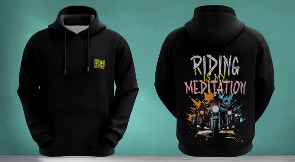 Riding_Is_My_Meditation_Hoodie_For_Bikers