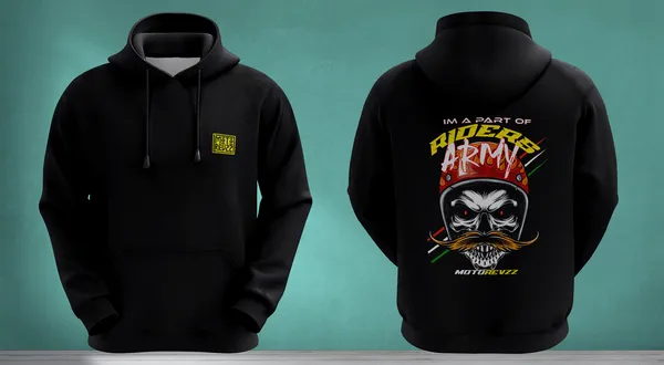 I_M_A_Part_Of_Riders_Army_Hoodie_For_Bikers