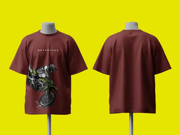 Biker_Oversized_Tshirt_Brown