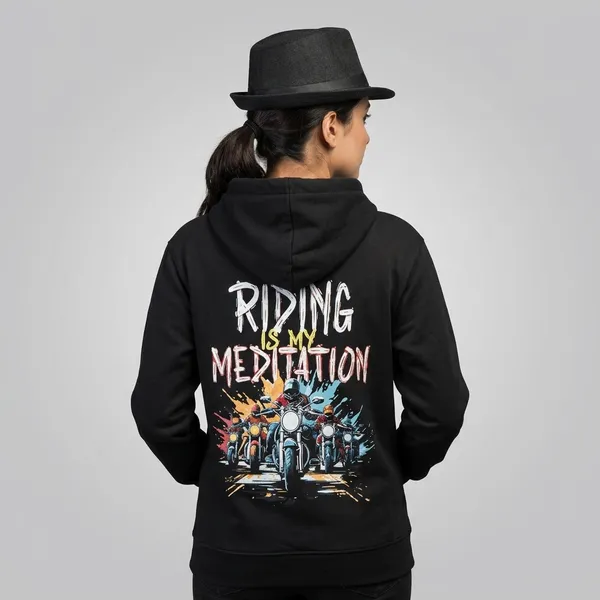 Riding_Is_My_Meditation_Hoodie_For_Bikers