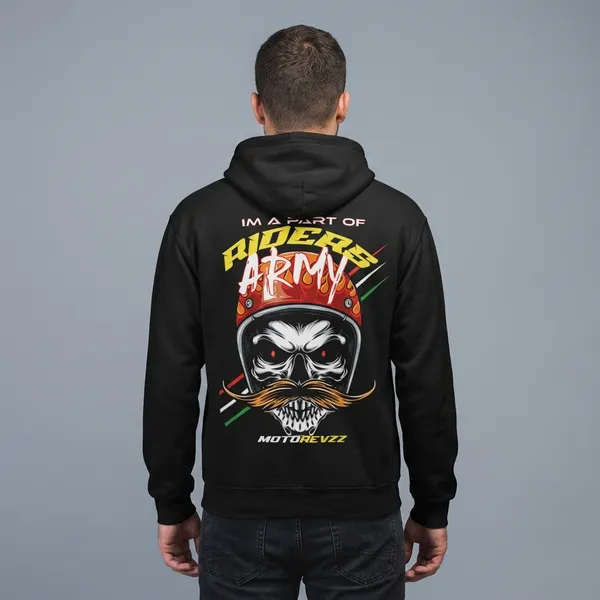 I_M_A_Part_Of_Riders_Army_Hoodie_For_Bikers