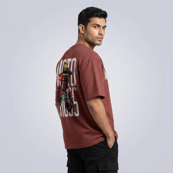 Motocross_Oversized_Tshirt_Brown