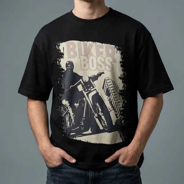 Biker_Boss_Oversized_Tshirt_Black