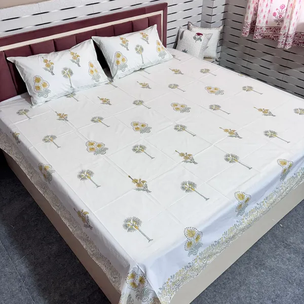 Pure_Cotton_Percale_Printed_Bedcover_With_2_Pillow_Covers