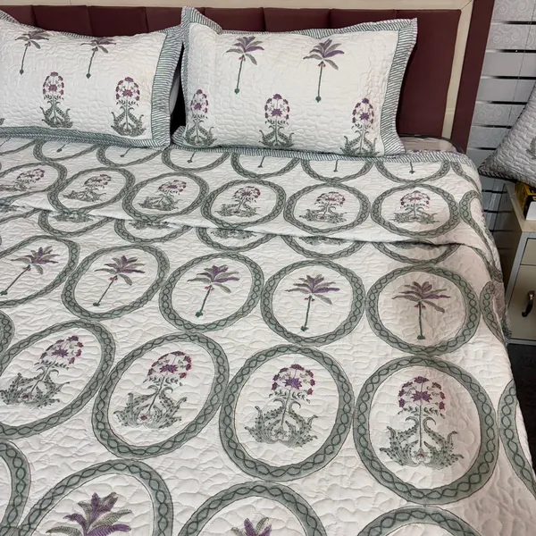 Pure_Cotton_Percale_Printed_Bedcover_With_2_Pillow_Covers