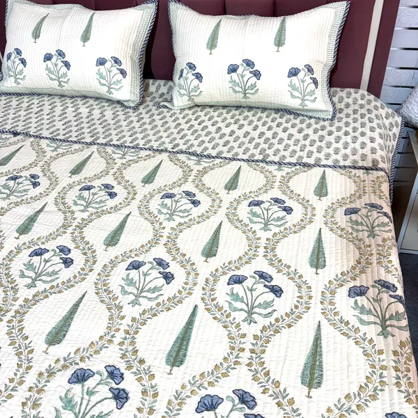 Pure_Cotton_Percale_Printed_Bedcover_With_2_Pillow_Covers