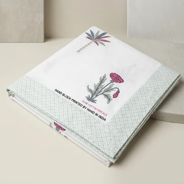 Pure_Cotton_Percale_Printed_Bedcover_With_2_Pillow_Covers