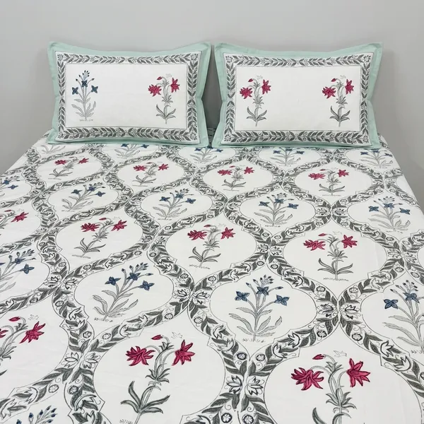 Pure_Cotton_Percale_Hand_Block_Printed_Bedcover_With_2_Pillow_Covers
