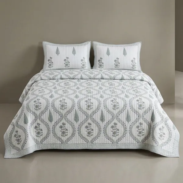 Pure_Cotton_Percale_Printed_Bedcover_With_2_Pillow_Covers