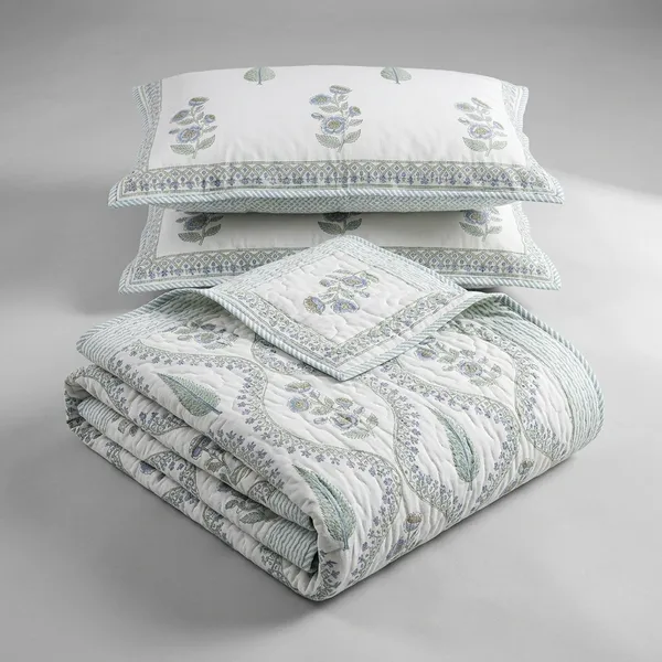 Pure_Cotton_Percale_Printed_Bedcover_With_2_Pillow_Covers