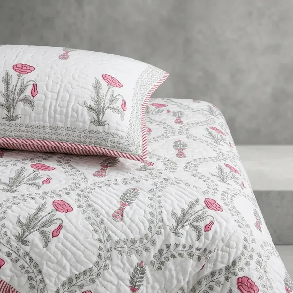 Pure_Cotton_Percale_Printed_Bedcover_With_2_Pillow_Covers