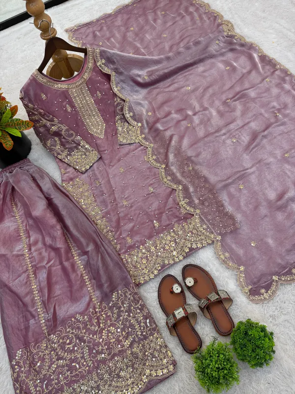 Purple_Frendy_Silk_Embroidered_Sharara_Set_For_Women