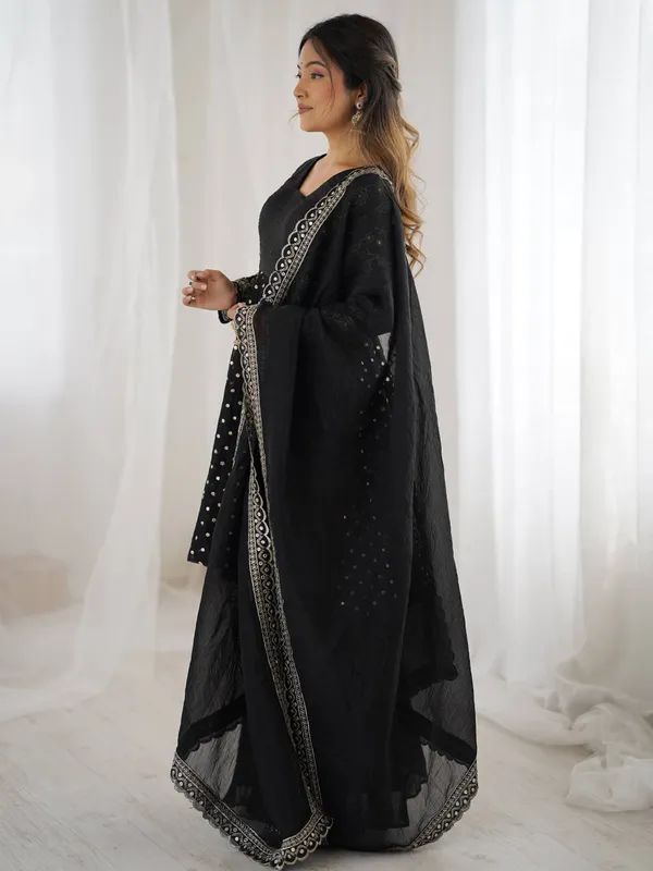 Black_Crunchy_Silk_Embroidered_Sharara_Set_For_Women