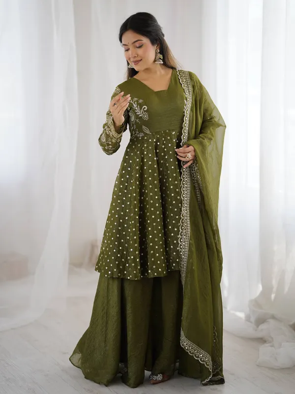 Green_Crunchy_Silk_Embroidered_Sharara_Set_For_Women