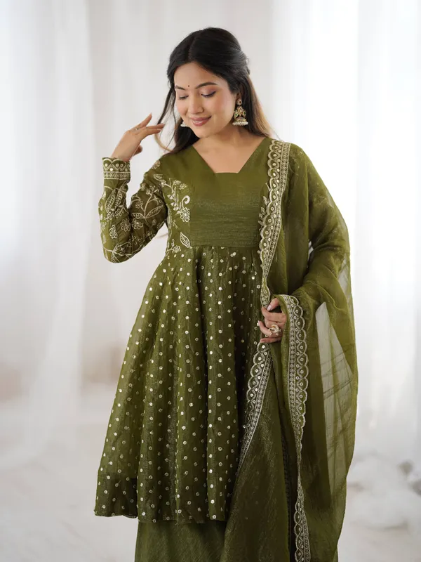Green_Crunchy_Silk_Embroidered_Sharara_Set_For_Women