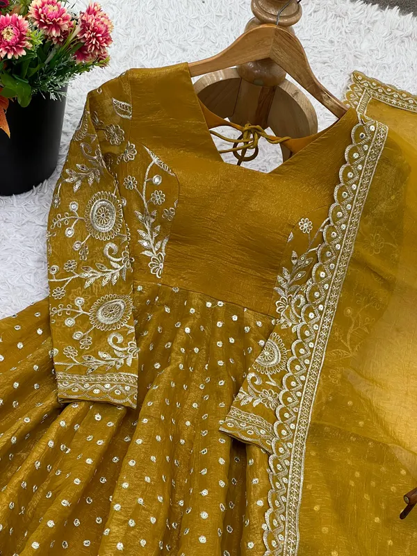 Mustard_Crunchy_Silk_Embroidered_Sharara_Set_For_Women