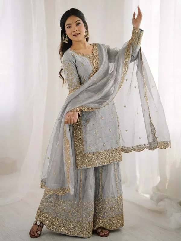 Grey_Frendy_Silk_Embroidered_Sharara_Set_For_Women