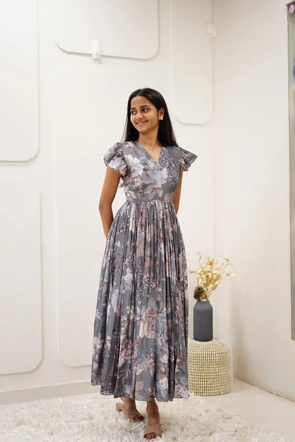 midi dress online india Buy Sivaka India Pink Striped Printed Cotton Midi Dress (XS) Online