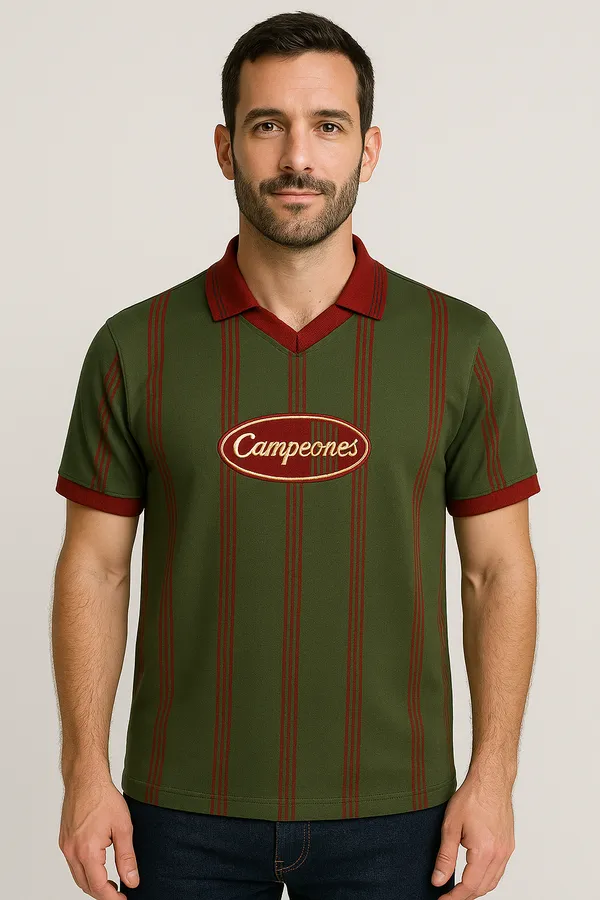 Green_Striped_Retro_Polo_Jersey_For_Men