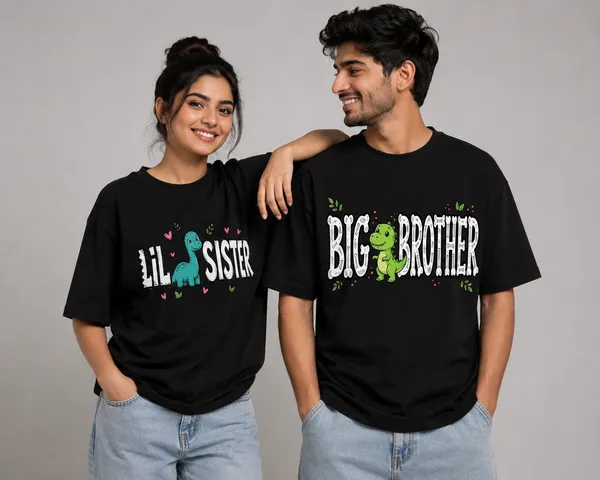 Big_Brother_&_Lil_Sister_Matching_Sibling_T-Shirts_Combo_|_Black_|_Dinosaur_Print