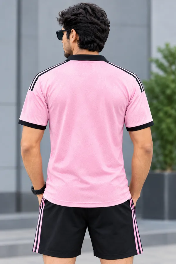 Chest_&_Waist_Black_&_Pink_Lightning_Sublimation_Sports_Jersey_&_Shorts_Set