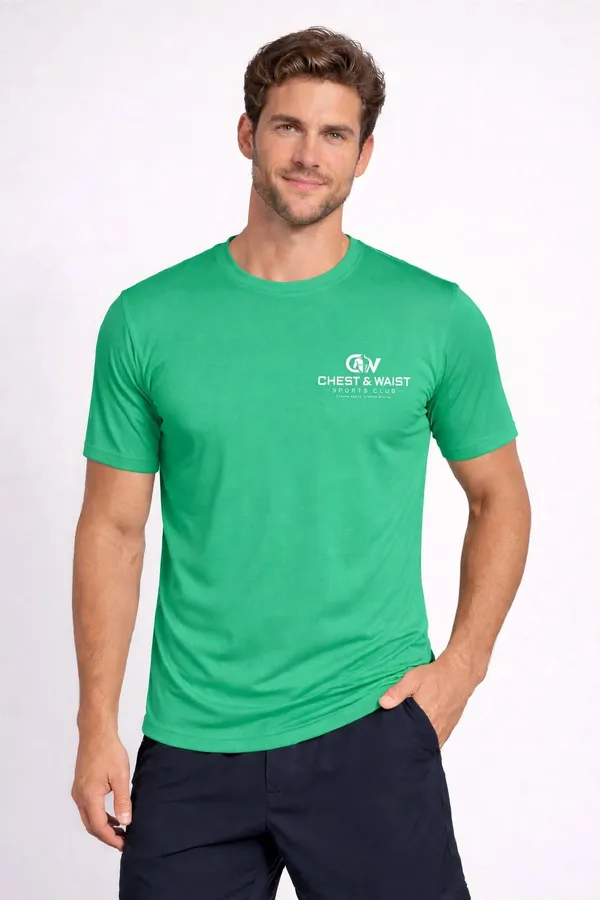 Light_green_drifit_Crew_Neck_T-Shirt_For_Men